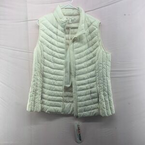 Heatkeep Packable Quilted Puffer Vest Cream XL EG